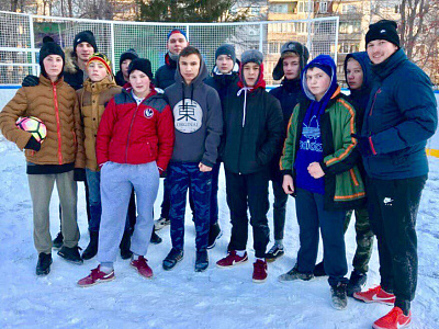 26 ноября приюте были гости: компания Найк.